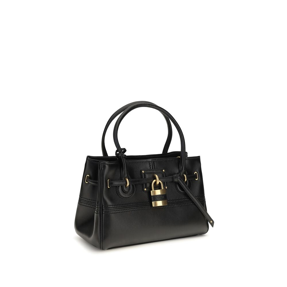 Chloé Black Calf Leather Shoulder Bag