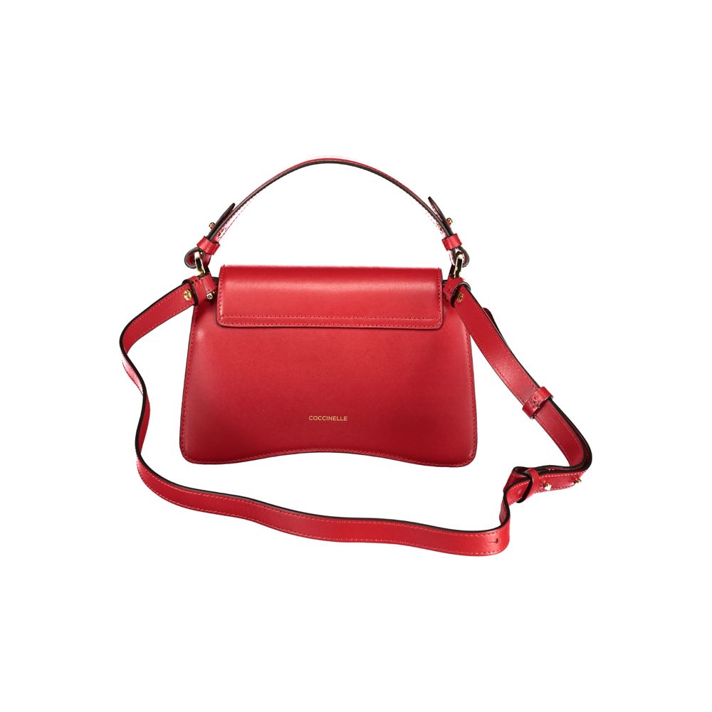 Coccinelle Red Leather Womens Bag