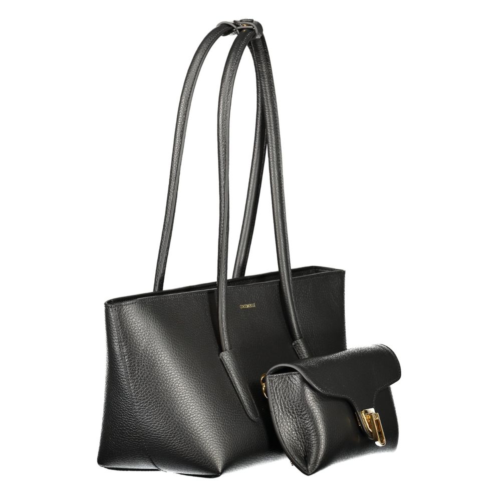 Coccinelle Damen Tasche aus schwarzem Leder