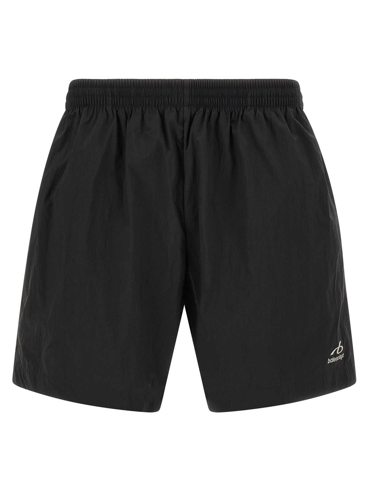 Balenciaga Black Polyamide Shorts