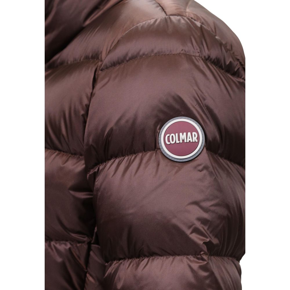 Colmar Originals Jacke aus braunem Polyamid in voller Länge
