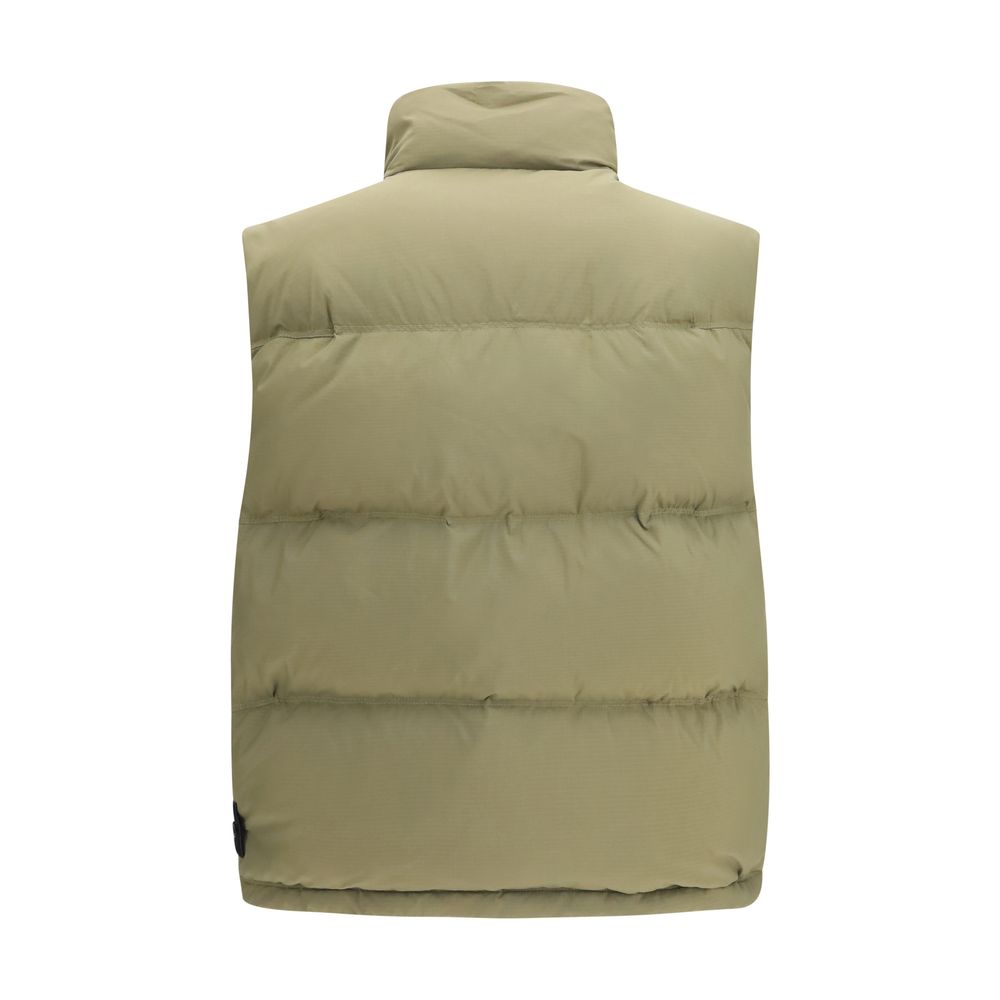 Stone Island Bicolor Polyamide Sleevelesss Jacket