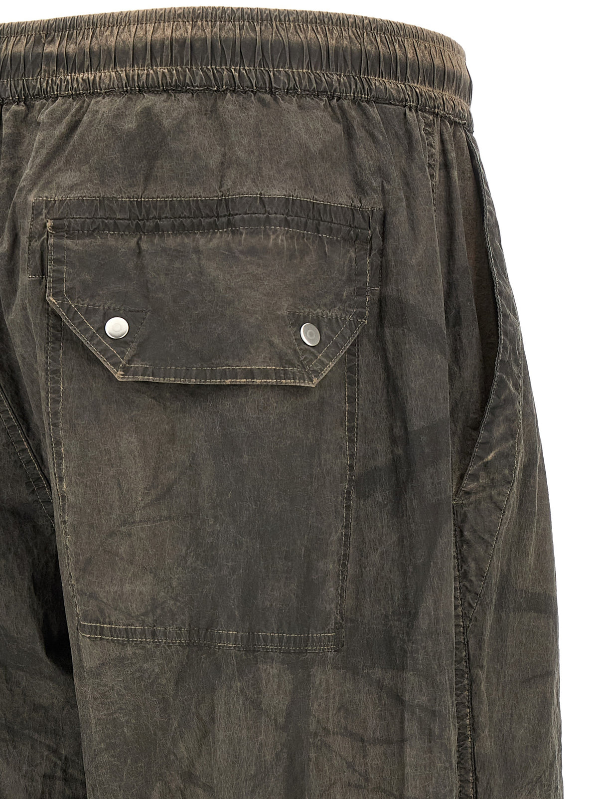 Pantalon décontracté Stone Island en polyamide gris