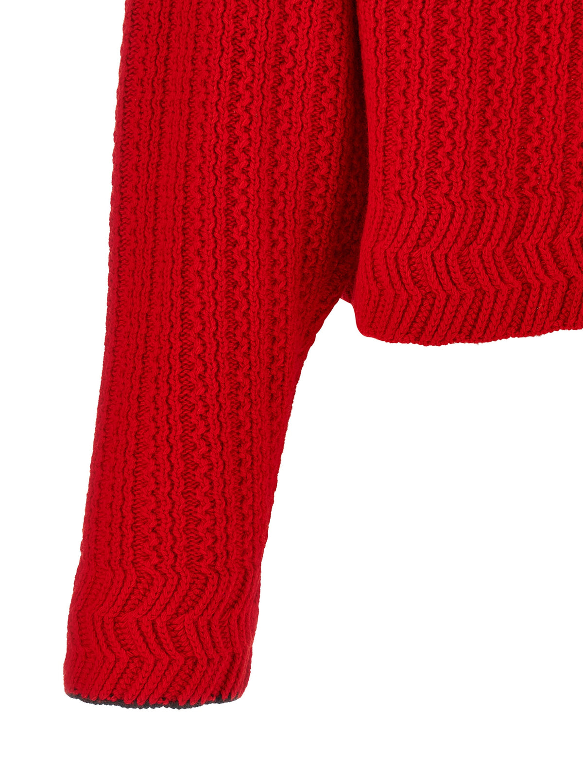 Gilet Chloé en laine rouge