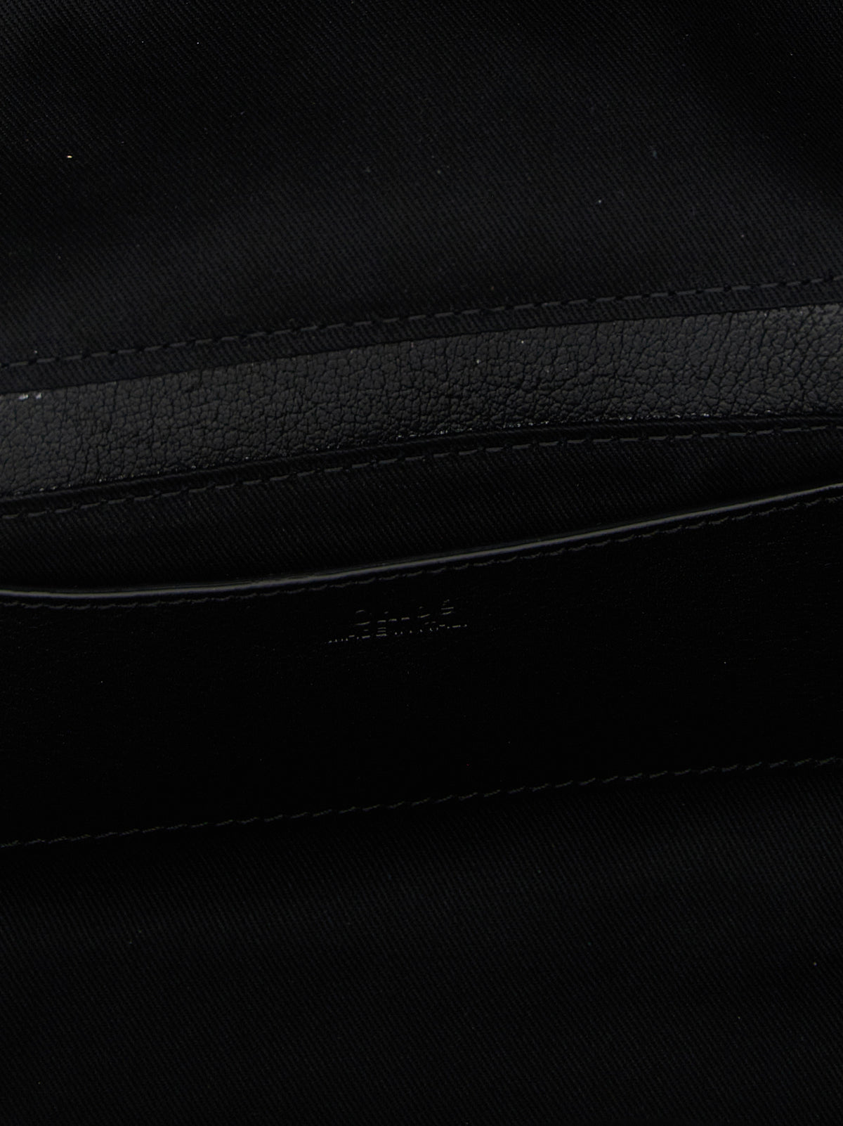 Chloé Schultertasche aus schwarzem Büffelleder