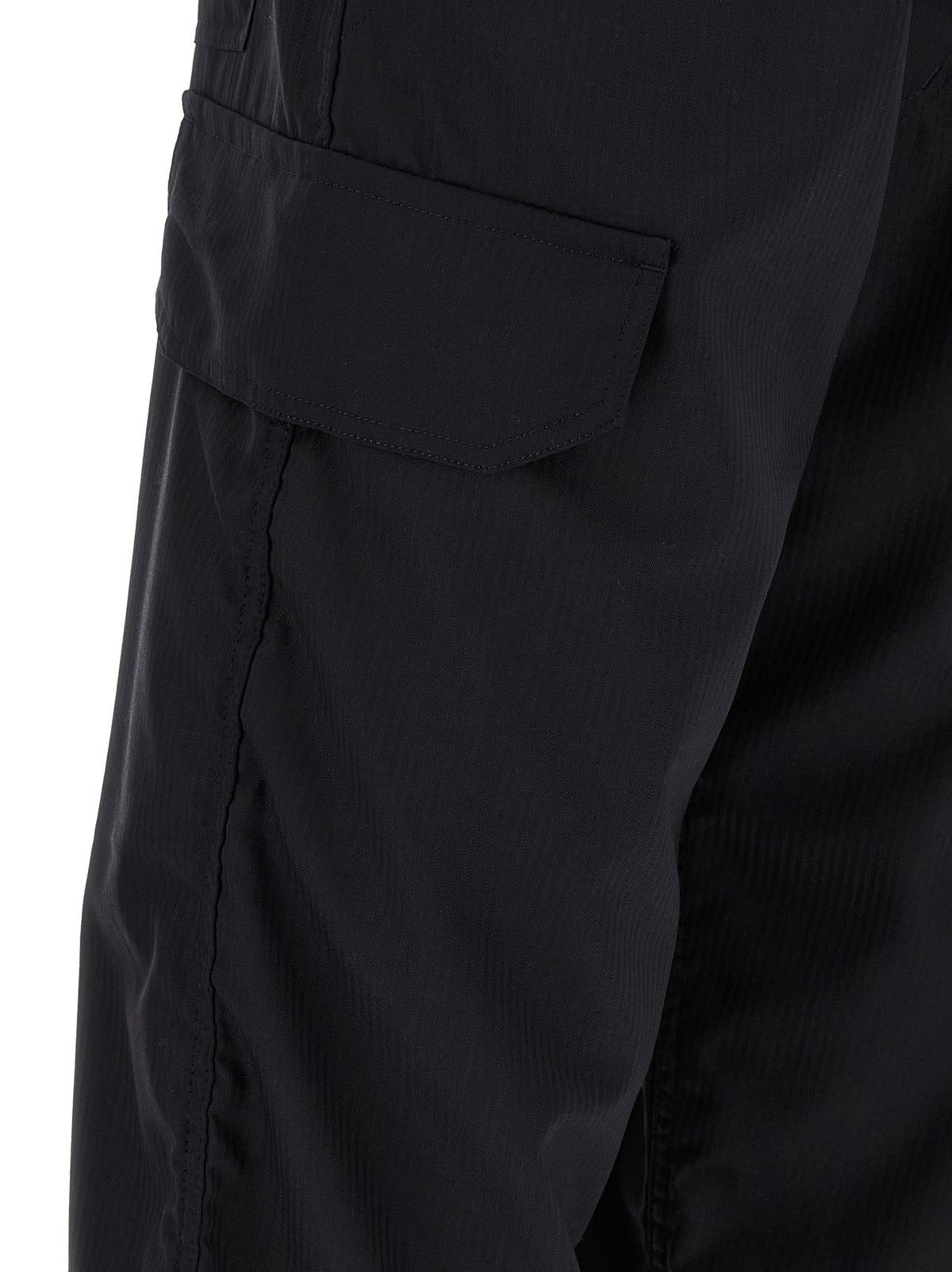 Comme Des Garçons Blaue Polyester-Cargohose