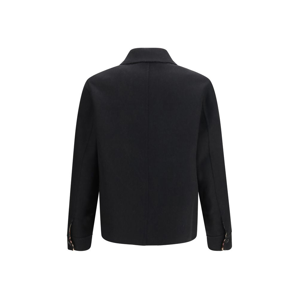Burberry Black Wool Jacket