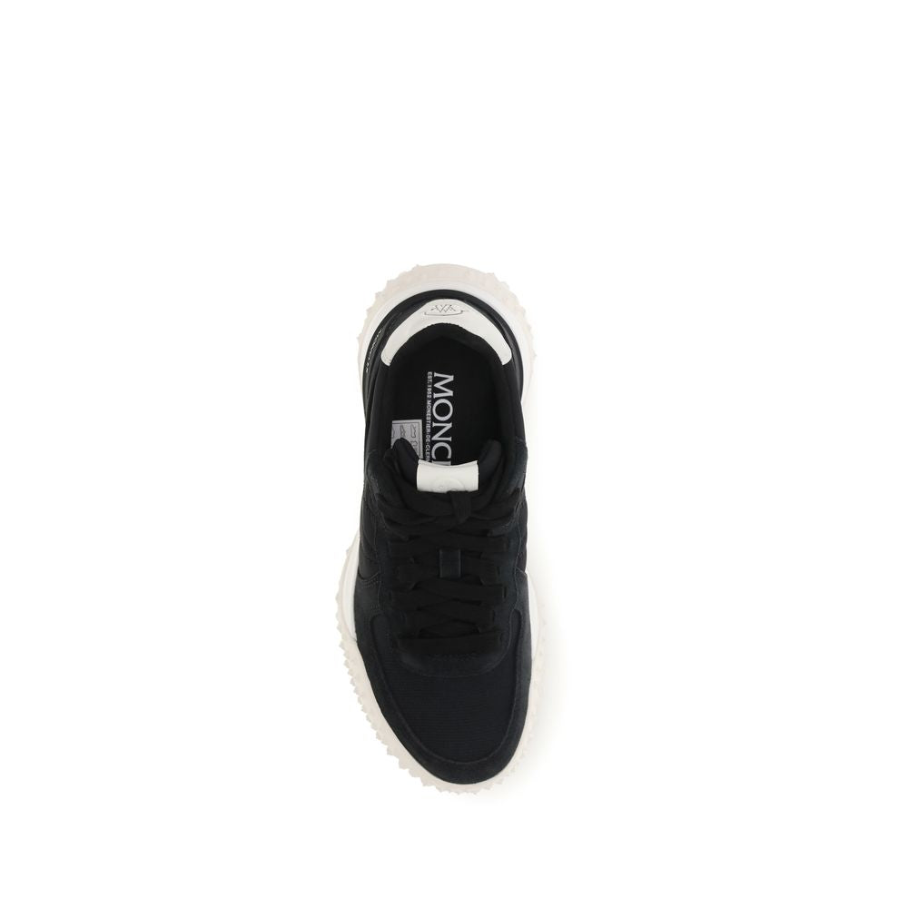 Moncler Schwarze sportliche Sneaker aus Polyamid