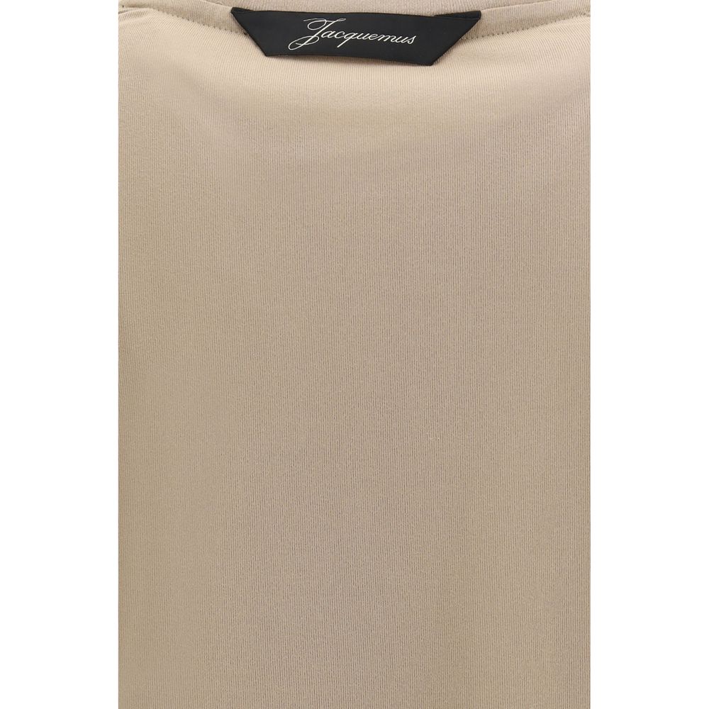 T-shirt manches longues Jacquemus beige Paper