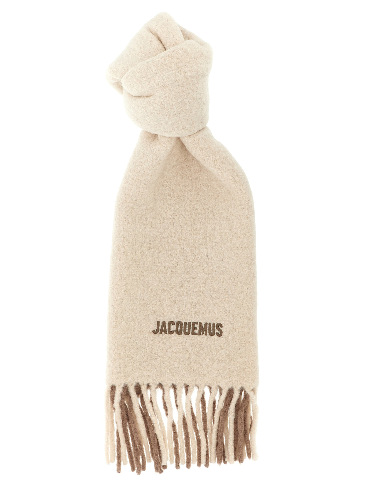 Foulard Jacquemus en laine multicolore