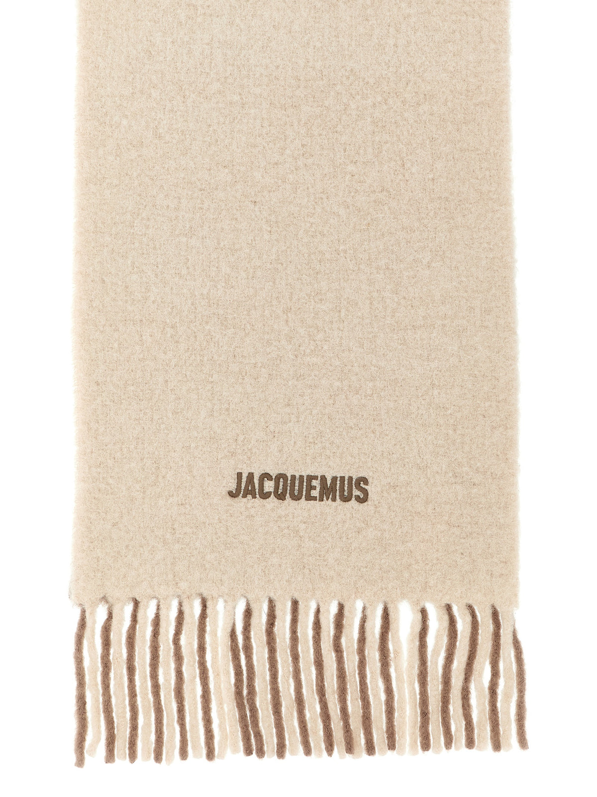 Foulard Jacquemus en laine multicolore