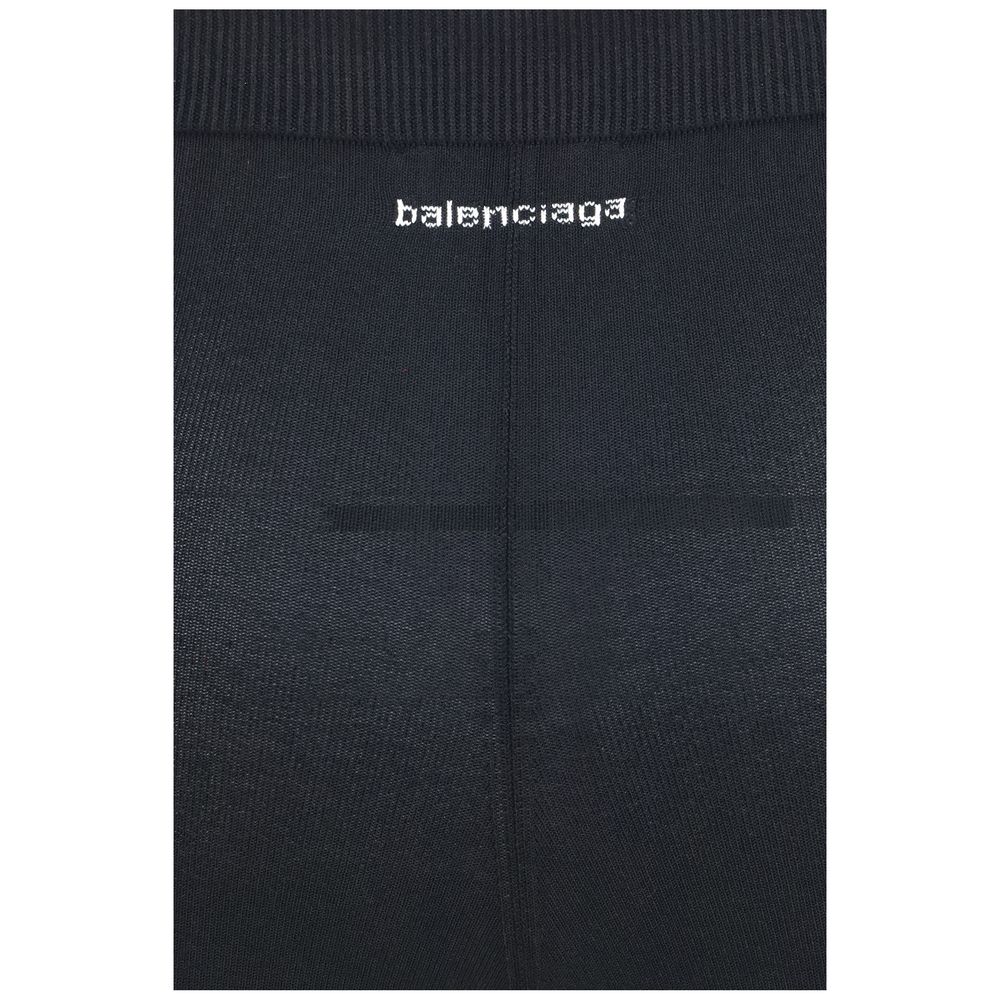 Balenciaga Leggings aus schwarzer Viskose