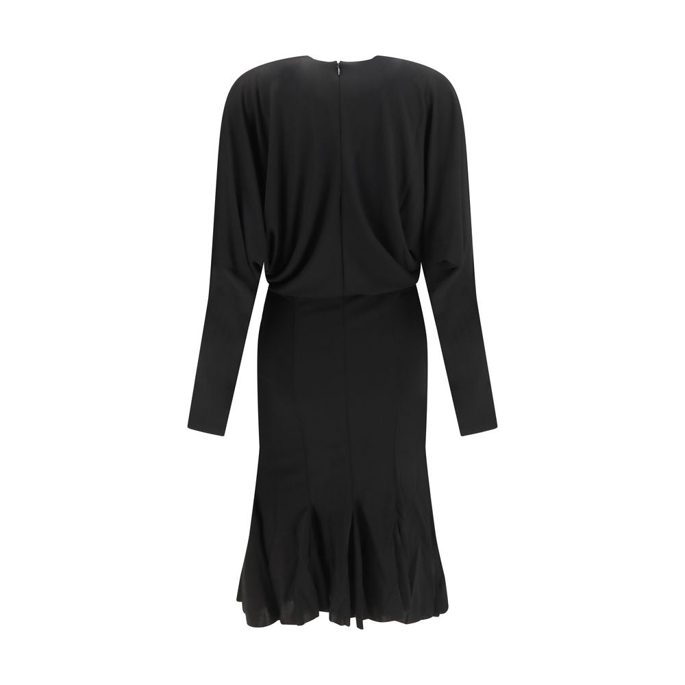 Jacquemus Black Acetate Cocktail Dress