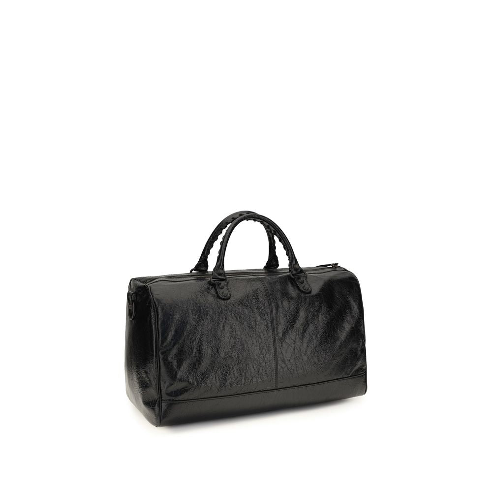 Balenciaga Black Lamb Luggage And Travel
