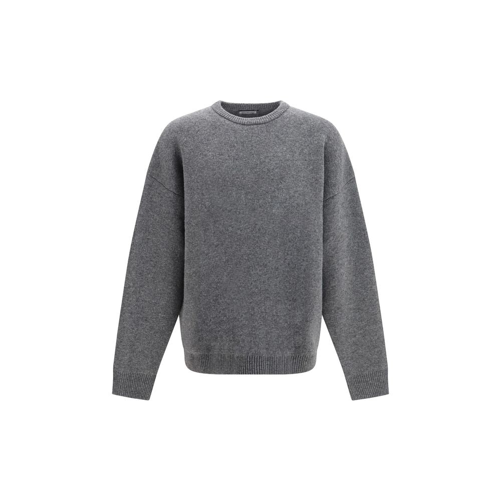 Balenciaga Gray Wool Sweatshirt