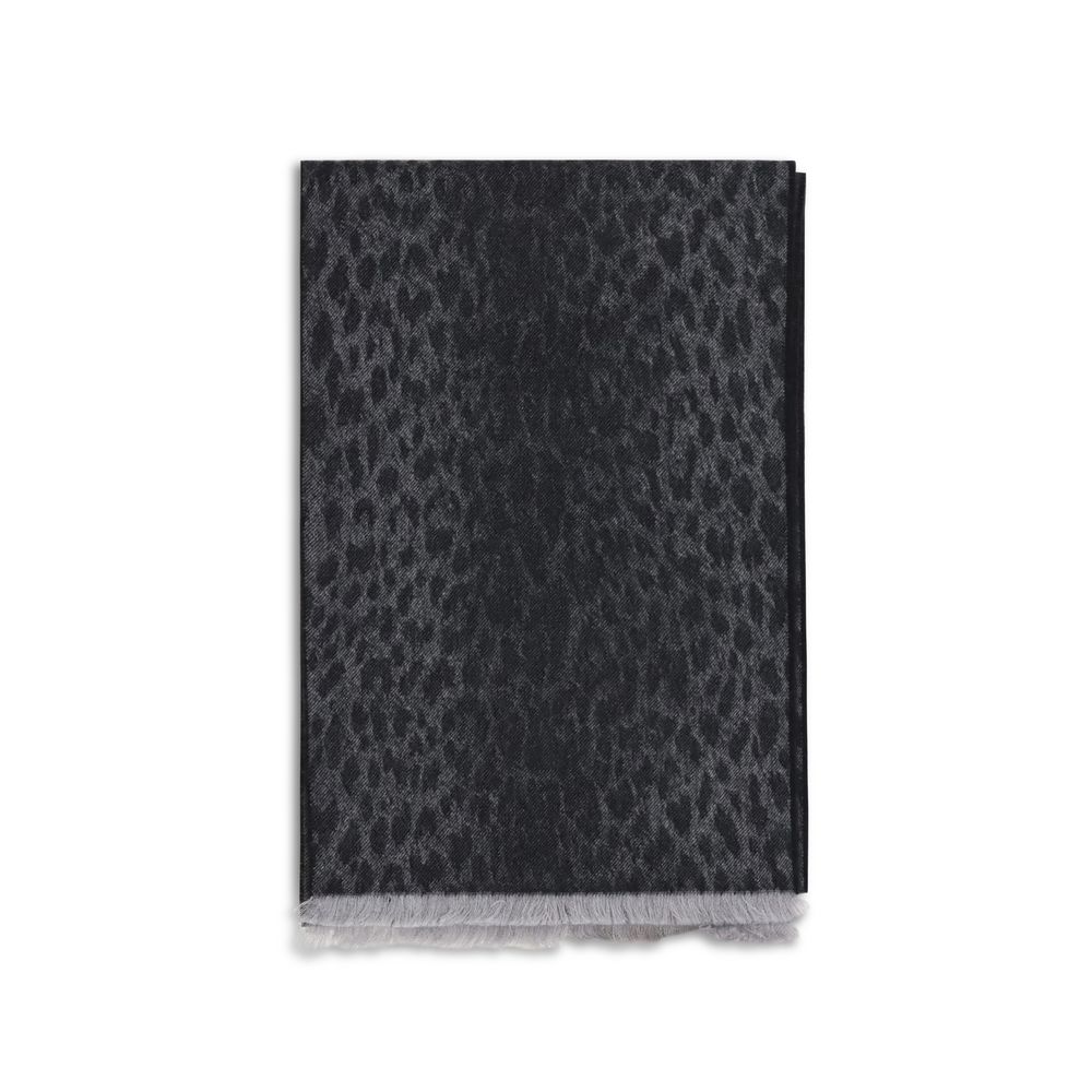 Gucci Gray Wool Scarf