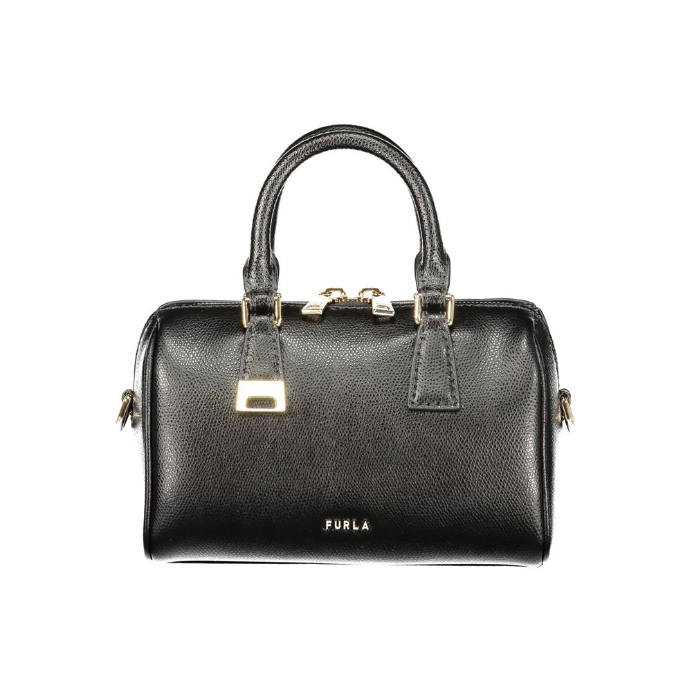 Furla Black Leather Women's Bag