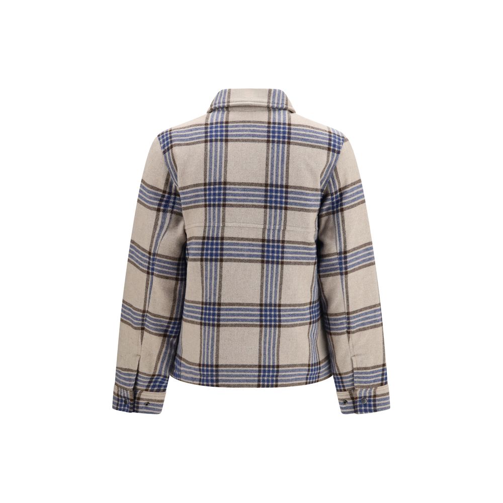 Woolrich Beige Wool Shell Jacket