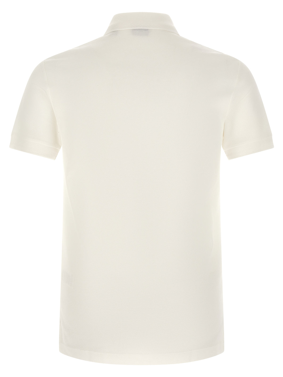 Burberry Poloshirt aus weißer Baumwolle