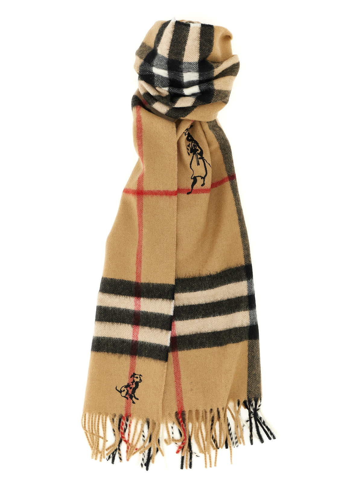 Écharpe en cachemire beige Burberry