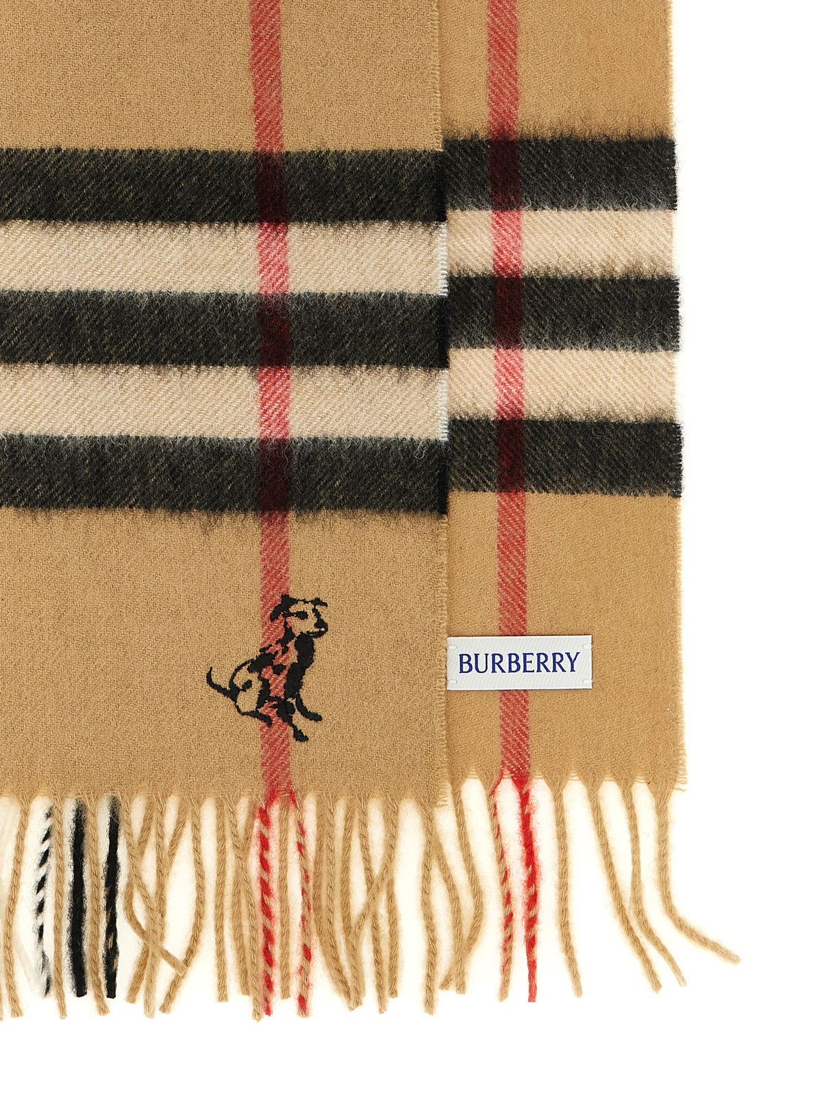 Écharpe en cachemire beige Burberry