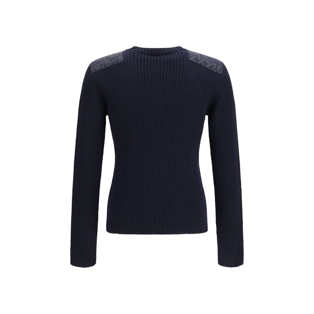 Fendi Blue Wool Sweatshirt