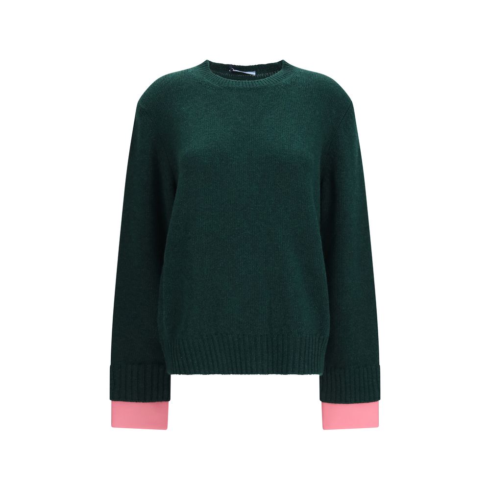 Prada Bicolor Wool Sweatshirt