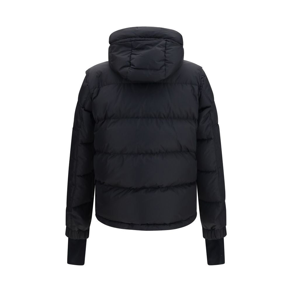 Moncler Grenoble Black Goose Down Full-Length Jacket