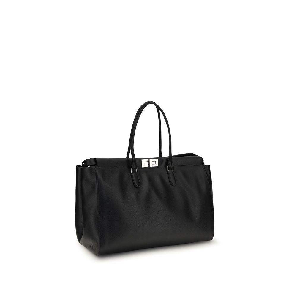 Fendi Black Calf Leather Handbag