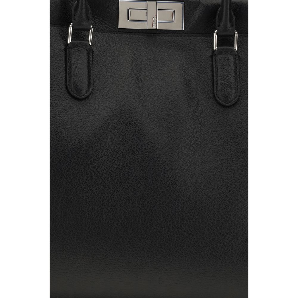 Fendi Black Calf Leather Handbag