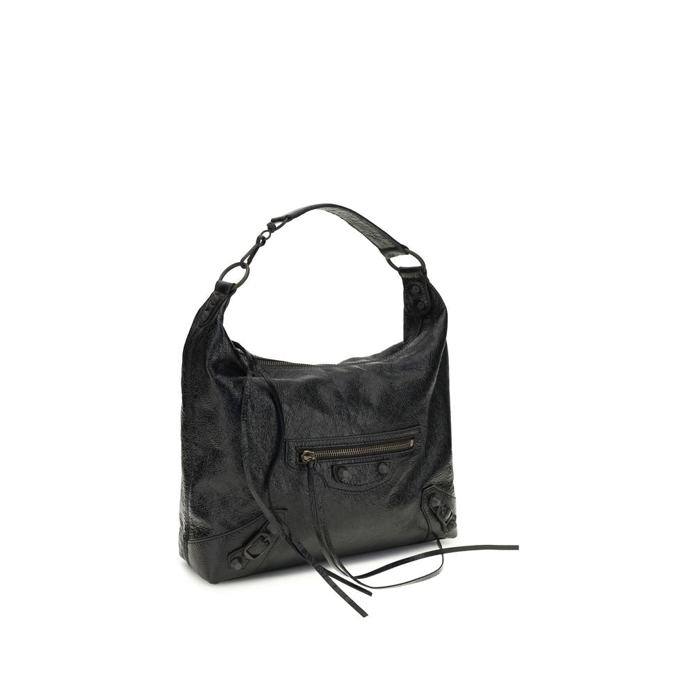 Balenciaga Black Lamb Shoulder Bag