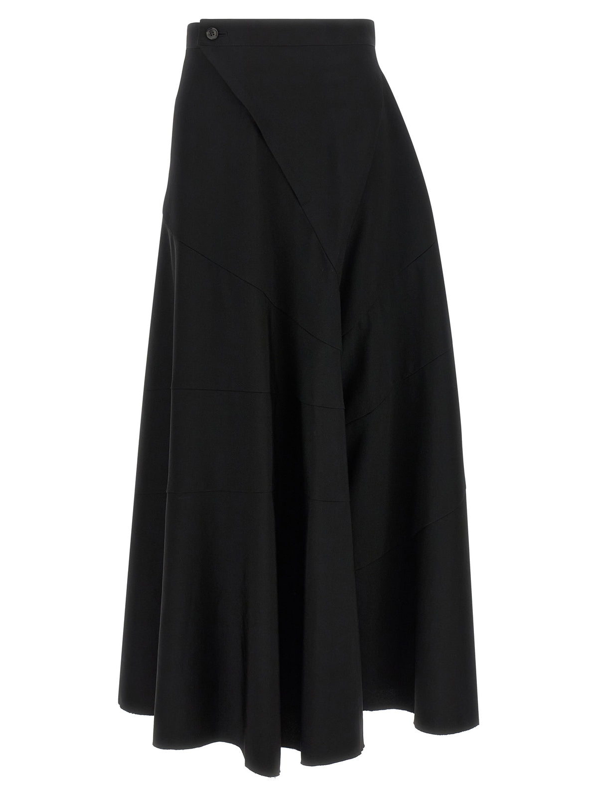Junya Watanabe Black Wool Flared Pants