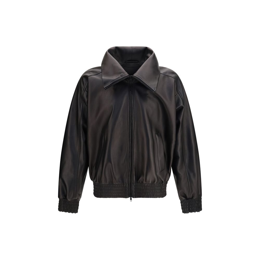 Balenciaga Black Lamb Leather Jacket