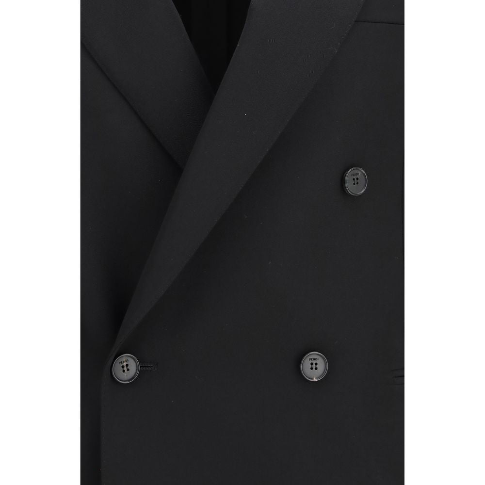 Fendi Black Wool Blazer