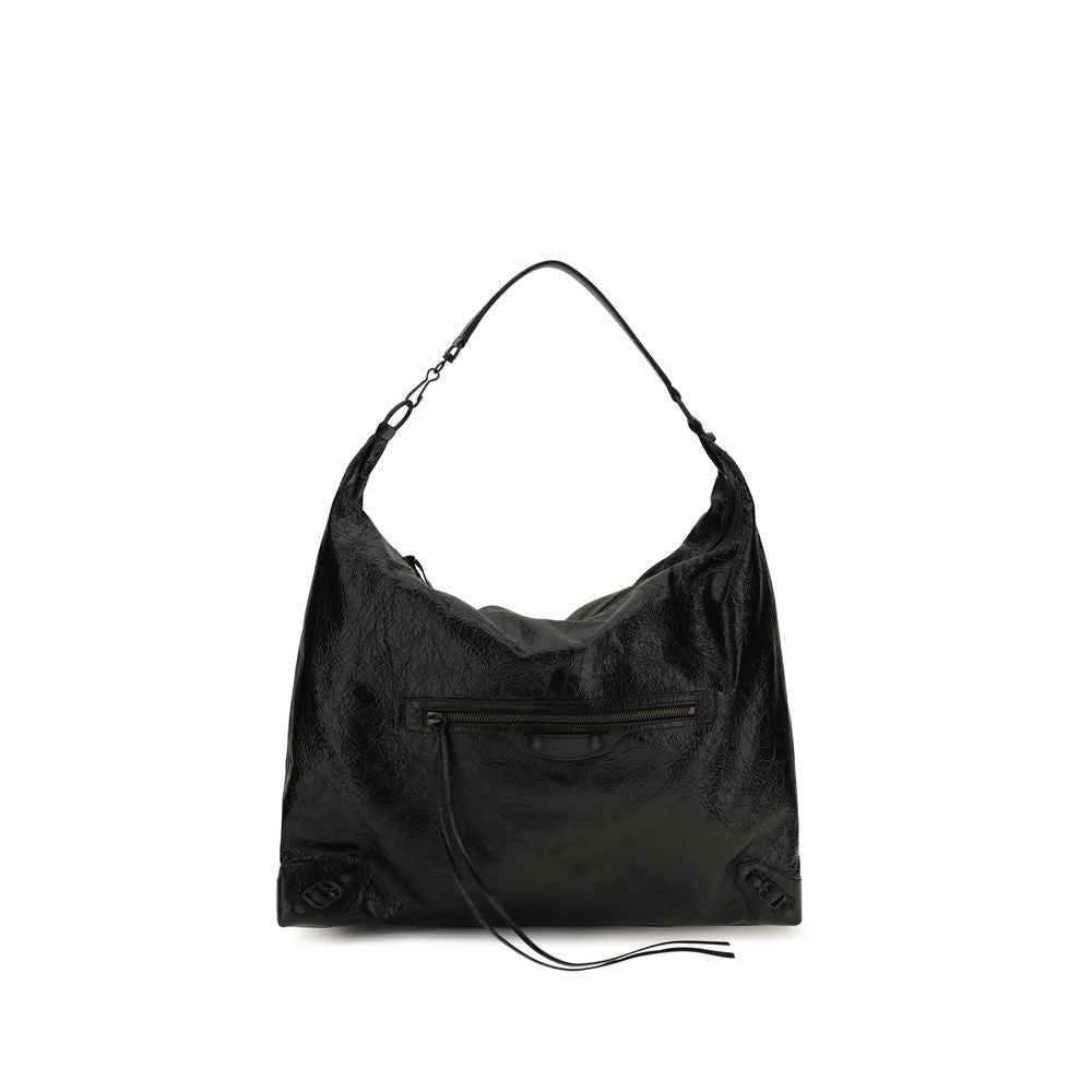 Balenciaga Black Lamb Shoulder Bag