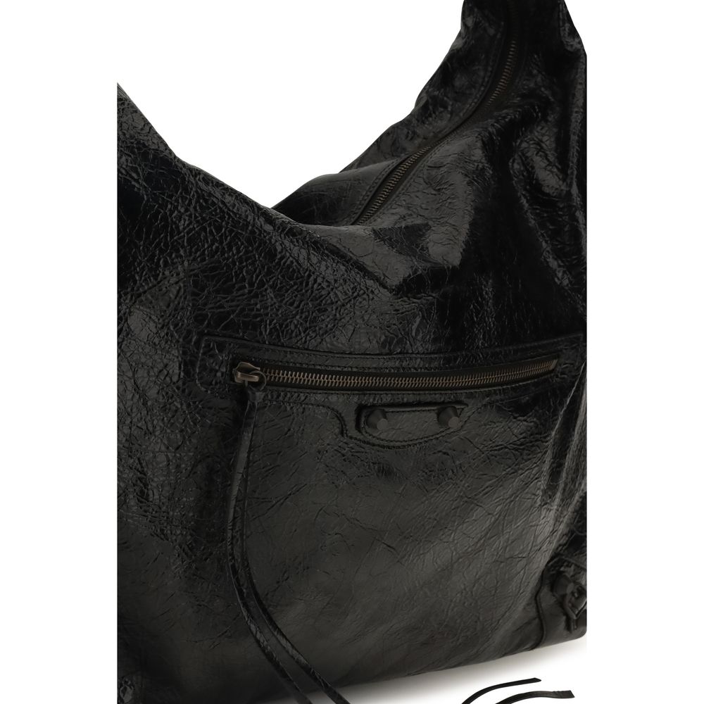 Balenciaga Black Lamb Shoulder Bag