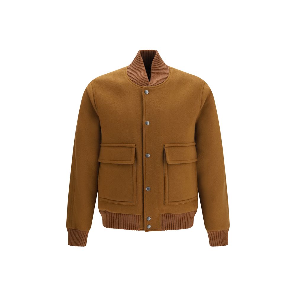 Woolrich Brown Wool Bomber