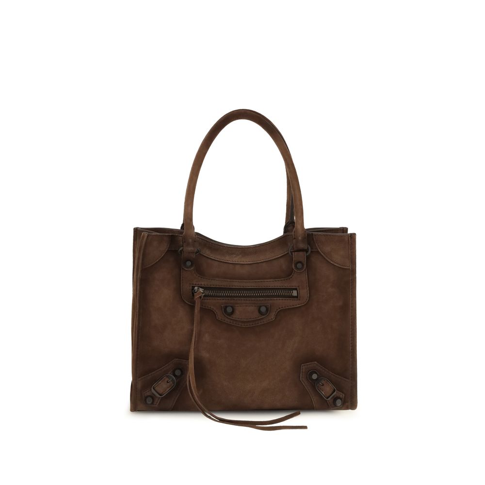 Balenciaga Brown Calf Leather Handbag