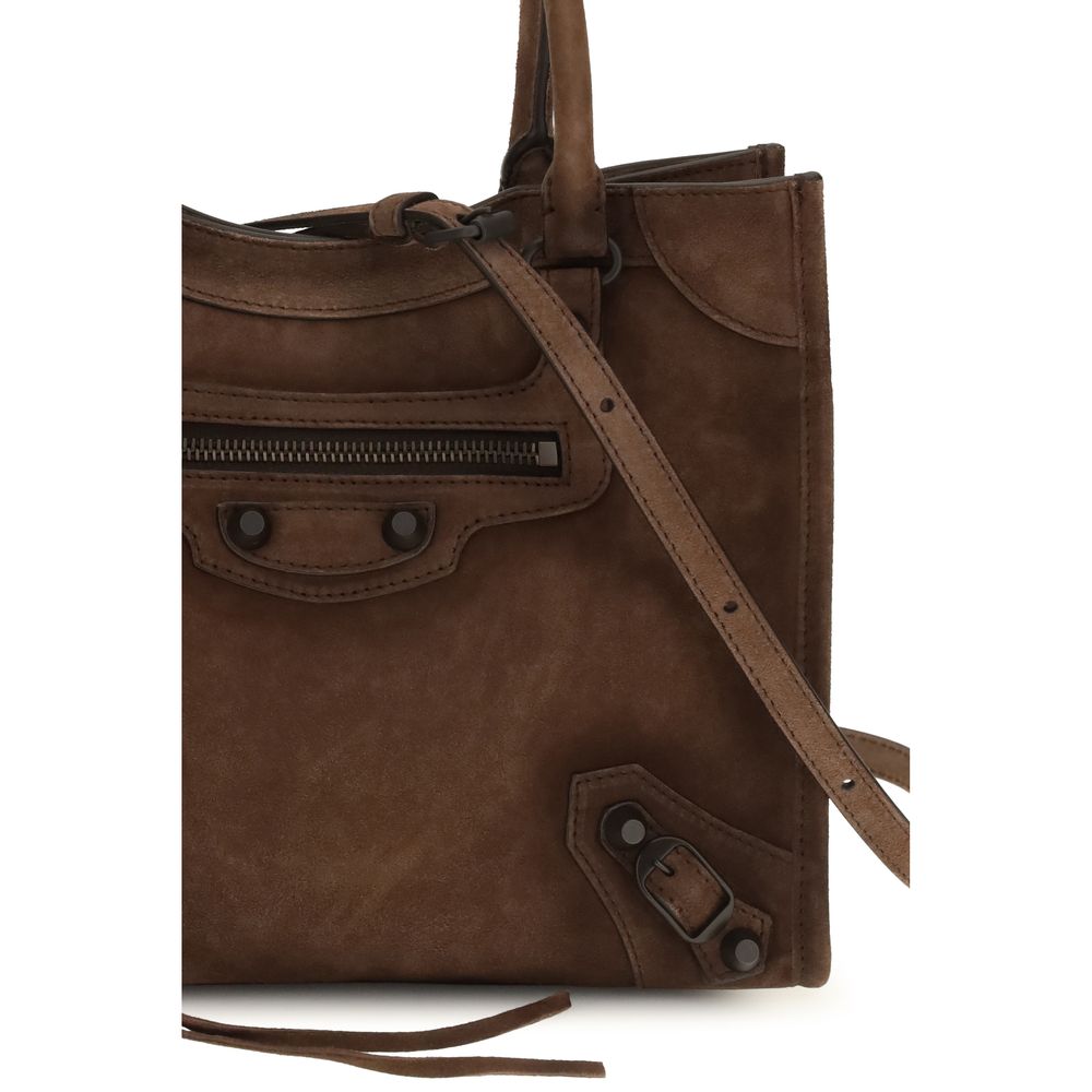 Balenciaga Brown Calf Leather Handbag