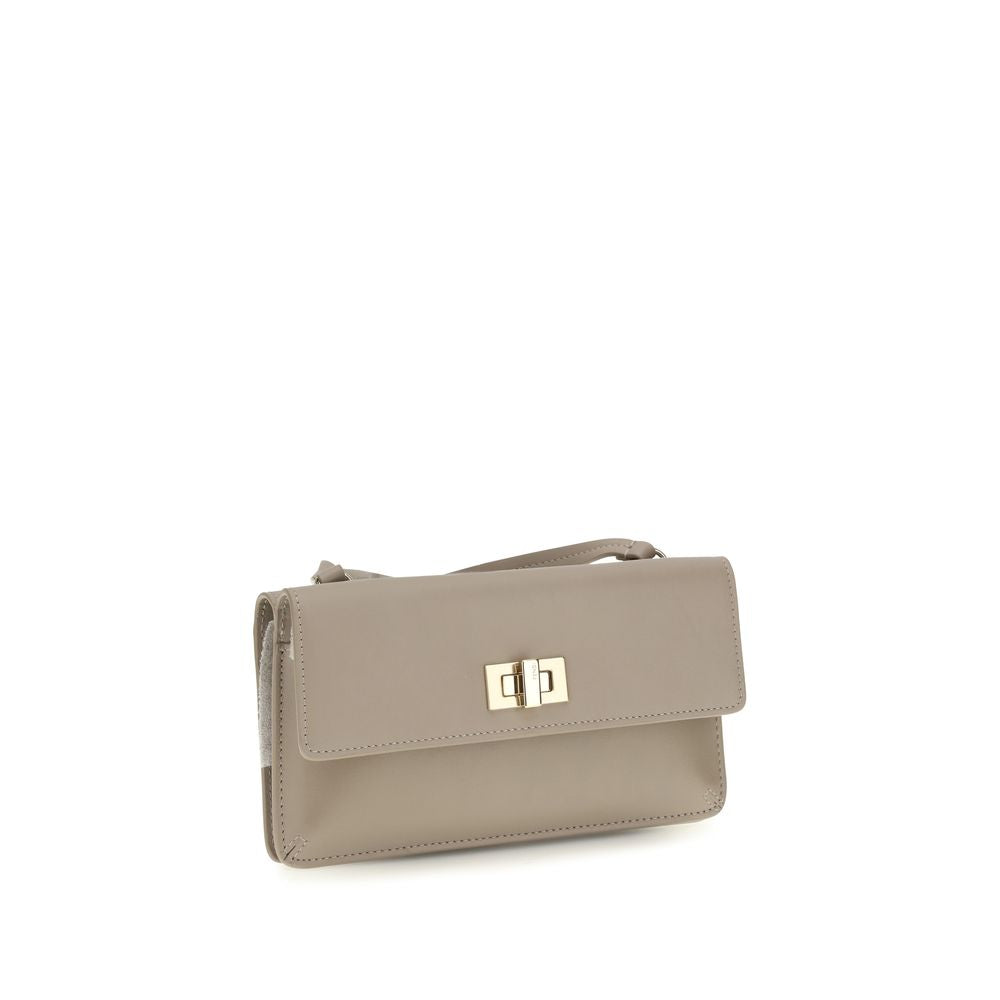 Fendi Beige Calf Leather Wallet