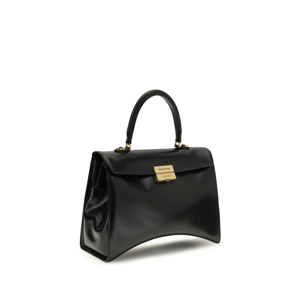Balenciaga Black Calf Leather Shoulder Bag