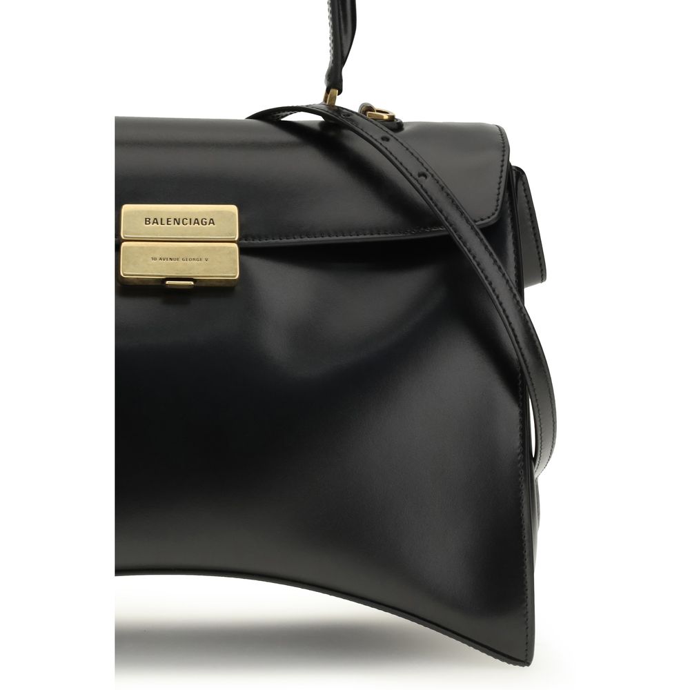 Balenciaga Black Calf Leather Shoulder Bag