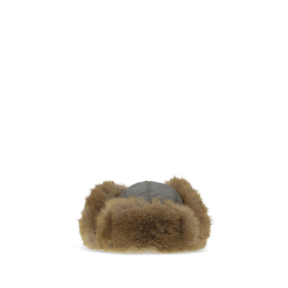 Miu Miu Gray Polyamide Sunhat