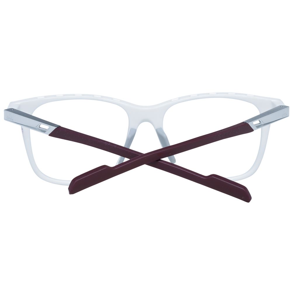 White Synthetic Square Full-Rim Glasses