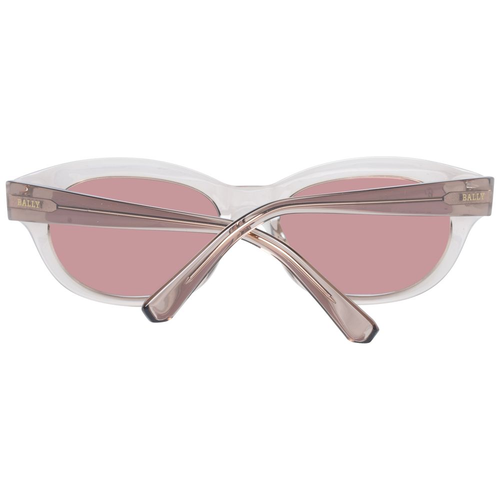 Braune Kunststoff-Sonnenbrille
