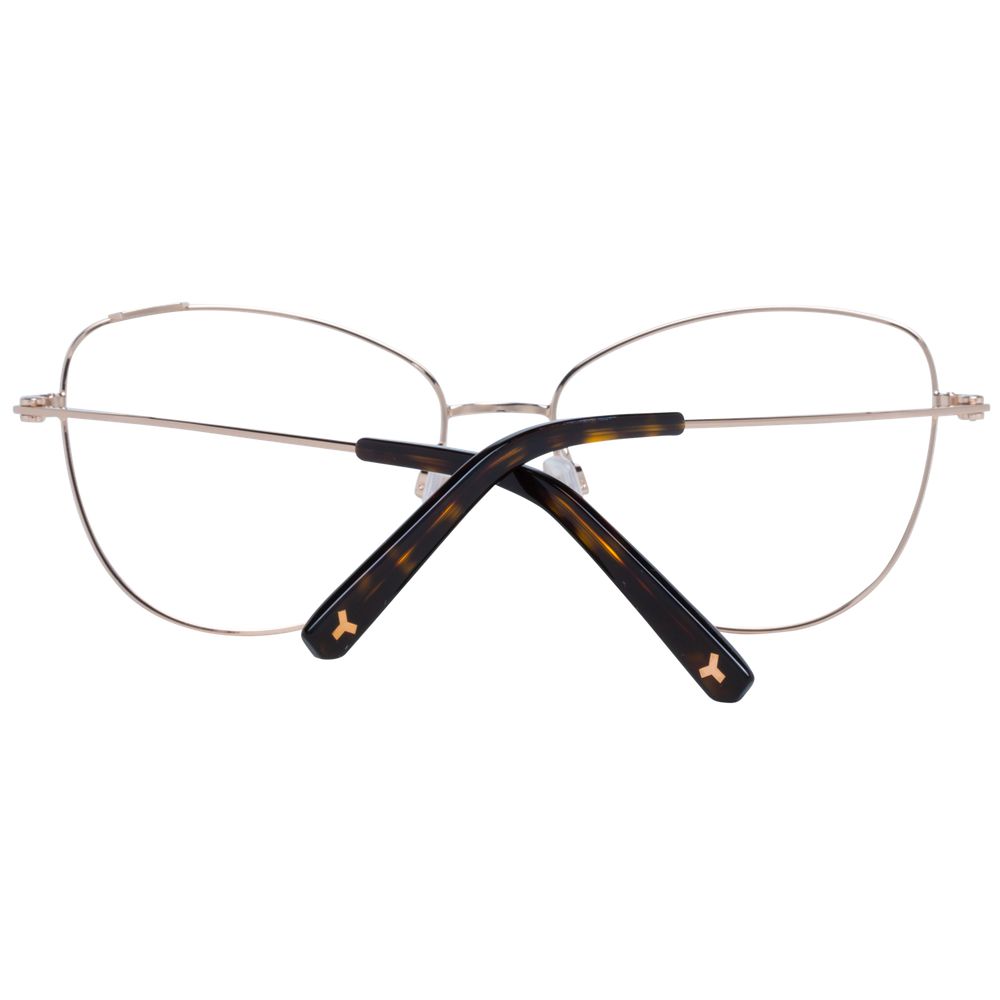 Black Synthetic & Metal Cat Eye Glasses