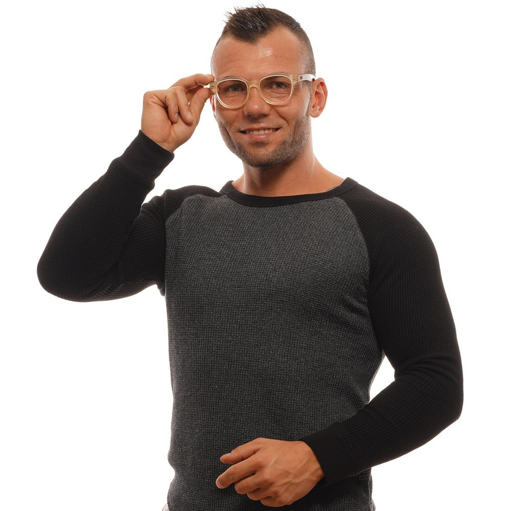 Transparente, runde Vollrandbrille aus Kunststoff von Ermenegildo Zegna