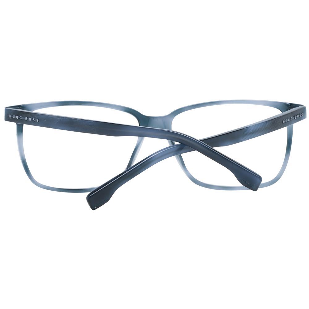 Blue Synthetic Full-Rim Rectangular Glasses