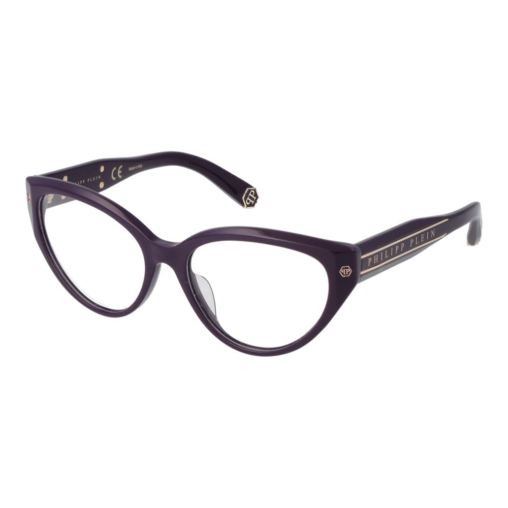 Purple Synthetic Cat Eye Glasses Frames