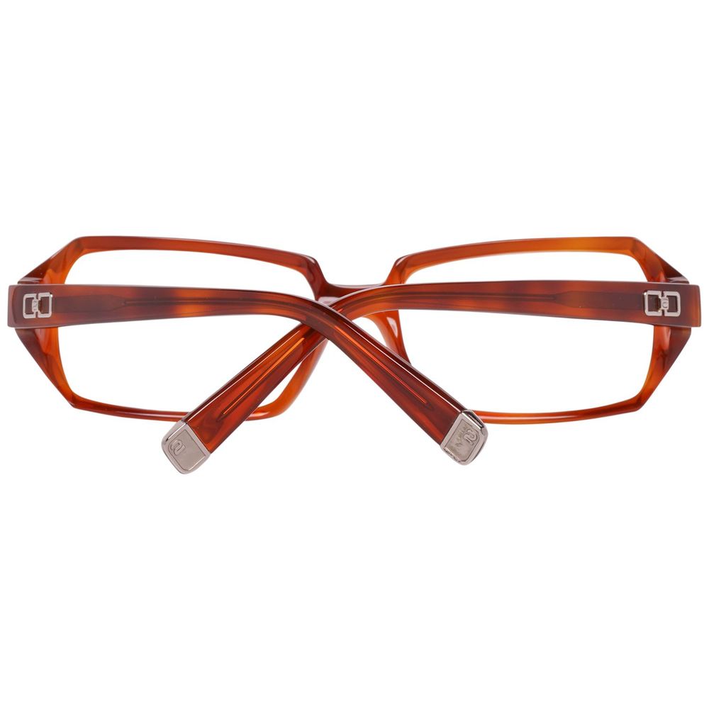 Braune synthetische Brillengestelle, elegantes Design von Dsquared2